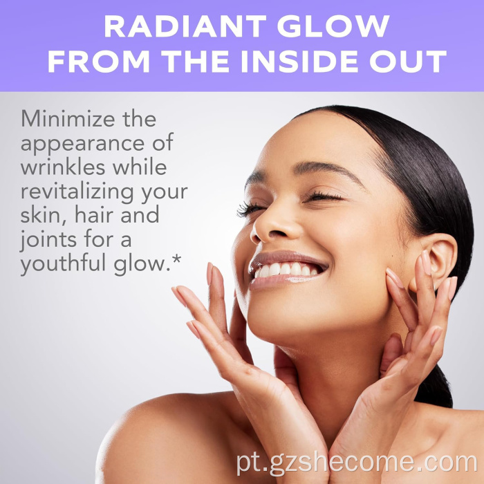 Complexo multi -colágeno para cabelos, pele, pregos de colágeno